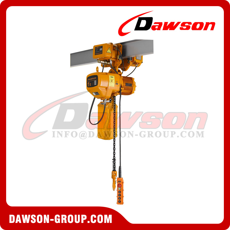 0.5 T - 5 Ton Electric Chain Hoist with Electric Trolley, 500kg-5000kg Electric Hoist