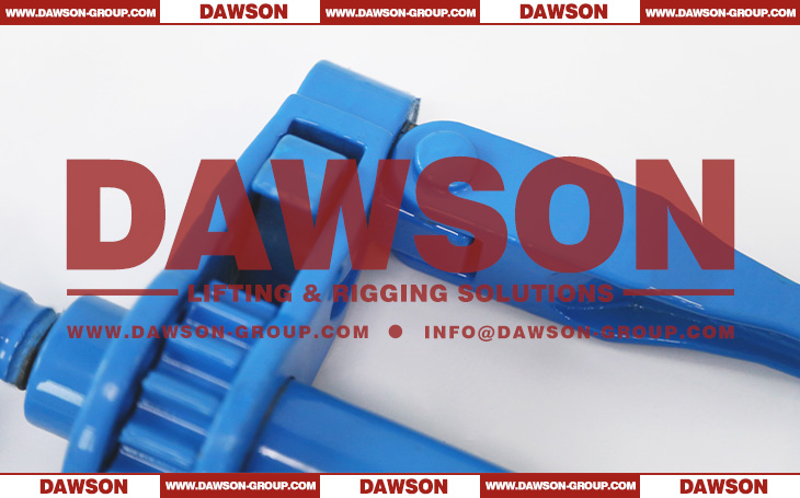 DAWSON G70 Folding Handle Ratchet Type Load Binder with Cradle Grab Hook, Blue Powder Coated - Dawson Group Ltd. - China Factory