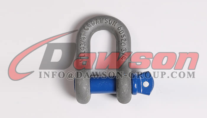 Dawson Brand Hot Dip Galvanized US Type Chain Shackle with Screw Pin, High Strength S6 Screw Pin Dee Shackle - Dawson Group Ltd. - China Manufacturer, Supplier, Factory