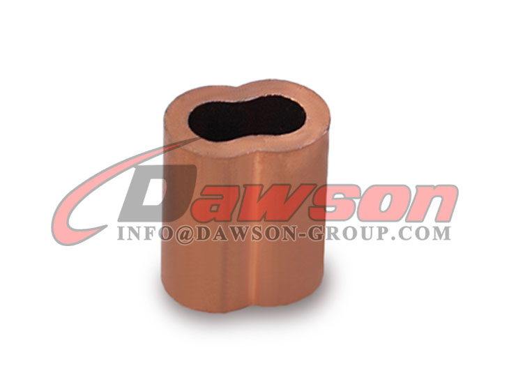 Wire Rope Copper Hourglass Sleeves, US Copper Hourglass Sleeve Dawson