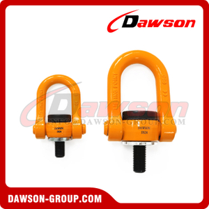 DAWSON M8-M100 UNC & Metric Thread Double Swivel Shackle G80 Swivel Hoist Ring