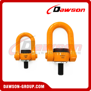 DAWSON M8-M100 UNC & Metric Thread Double Swivel Shackle G80 Swivel Hoist Ring