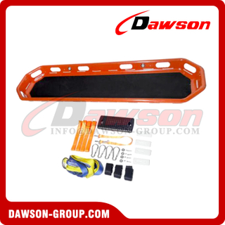 DS-BS002 Integrated ABS High-Altitude Air Rescue Basket Stretcher with Adjustable Foot Fixator
