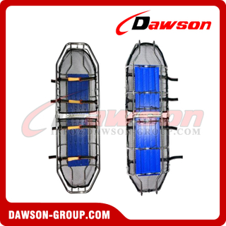 DS-BS001B Stainless Steel 304 Split-apart Basket Stretcher, SS Rescue Equipment Basket Stretcher