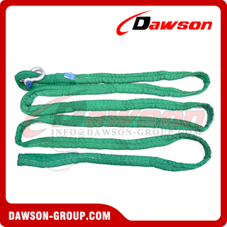 DAWSON × TYSONNEEMA TWIN-ROUTE High-performance Synthetic Heavy Duty Round Lifting Slings ASME ANSI B30.9