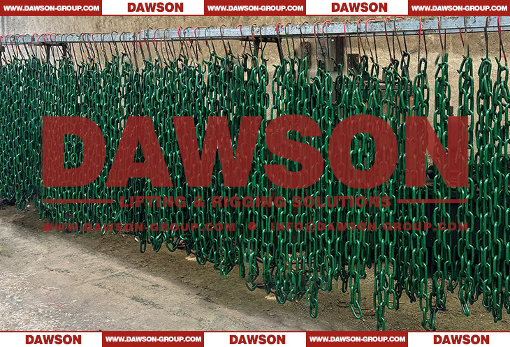 Grade 80 Alloy Lashing Chain, G80 Welded Long Link Chain for Cargo Lashing - Dawson Group Ltd. - China Supplier, Factory