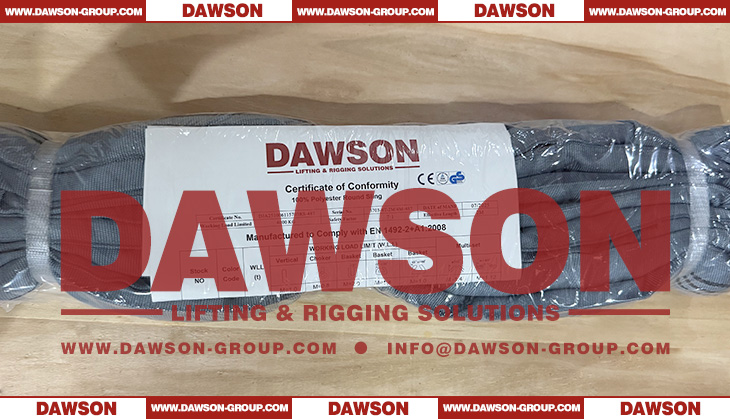 WLL 4T Polyester Round Slings, 4000kg Endless Round Lifting Slings - Dawson Group Ltd. - China Manufacturer, Factory