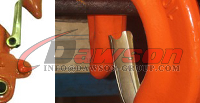 Safety Latches for DSVC-A 0.5T - 50T Heavy Duty Chain Block for Lifting Goods - Dawson Group Ltd. - China Manufacturer, Supplier, Factory
