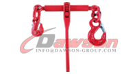 DAWSON G80 Ratchet Load Binder with G80 Eye Sling Lashing Hook & G80 Connecting Link to EN 12195-3 - Dawson Group Ltd. - China Supplier
