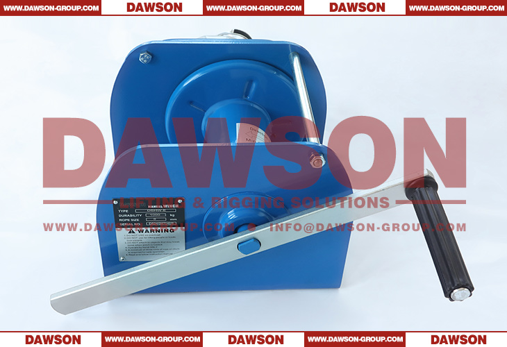 DAWSON DSHW-E Type Powder Coating Portable Cable Hand Winch - Dawson Group Ltd. - China Manufacturer, Supplier