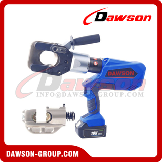 DAWSON DS-EZ-55A/400 Rechargeable Electric Portable Hydraulic Cable Cutter Tools for 55mm Copper-Aluminum Armored Cable, Battery Hydraulic Tools