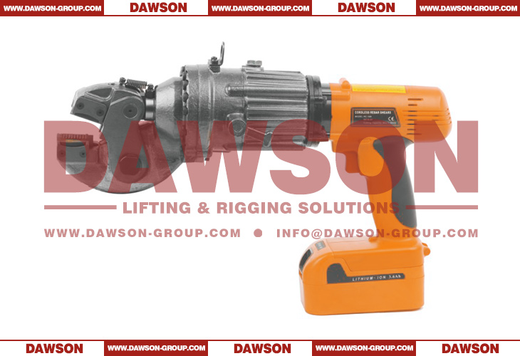 DAWSON DS-RC-18B(Li-ion) Portable Electric Steel Bar Cutter Rebar ...