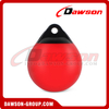 DAWSON Boat Fender Ball Round Anchor Buoy, Boat Buoy Ball Vinyl Inflatable Mooring Buoy with Needles and Pump