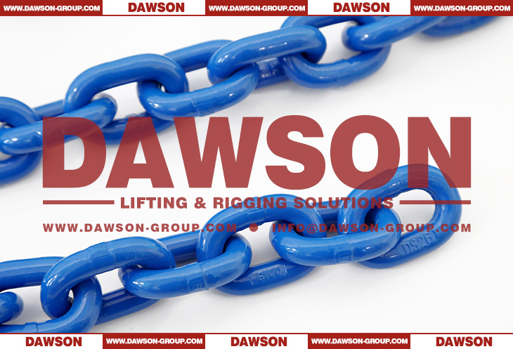 G100 Grade 100 EN818-2 High Level Strength Round Alloy Steel Lifting Chain for Hoist - Dawson Group Ltd. - China Manufacturer, Supplier