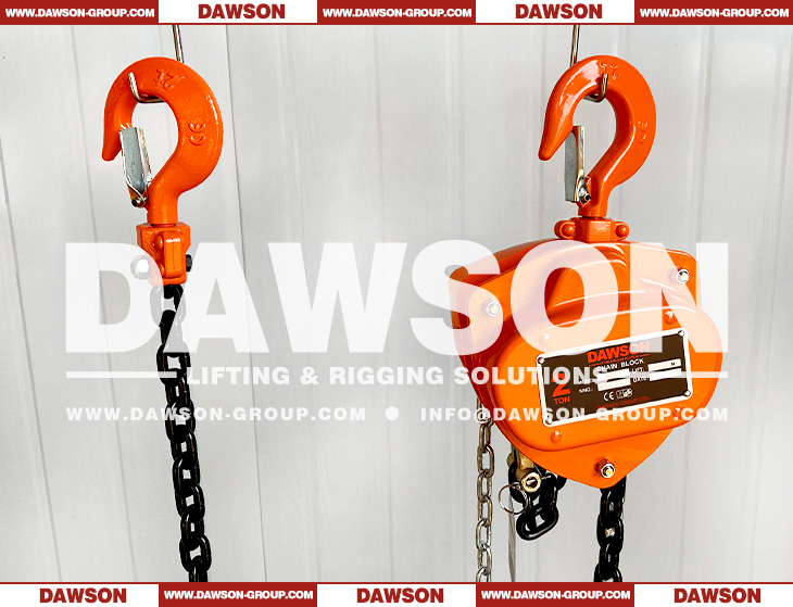 DSVC 2T Manual Chain Block for Lifting Goods - Dawson Group Ltd. - China Manufacturer, Supplier, Factory