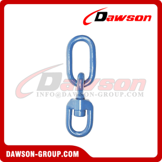 Blue Painted Swivels with Ring for Commercial Fishing Trawling Net