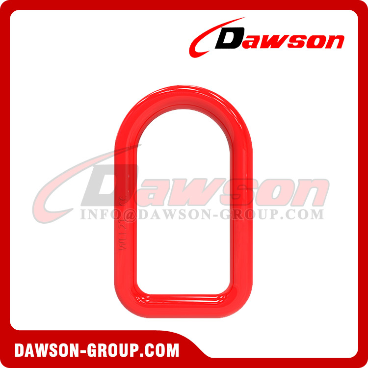  DS136 G80 WLL 1-4T Alloy D Ring For Web Sling