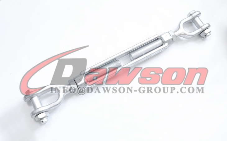 HDG US Type Drop Forged Turnbuckle Jaw & Jaw With Two Locknut - Dawson Group Ltd. - China Manufacturer, Supplier
