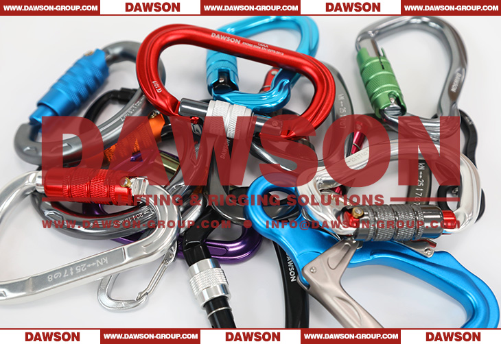 DAWSON A7075 A6061 Aluminum Material Snap Hooks, Aluminium Swivel Carabiner D Ring, Safety Metal Fittings - Dawson Group Ltd. - China Manufacturer, Factory