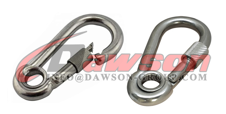 Electric Galvanized Snap Hook With Eyelet and Screw with Zinc