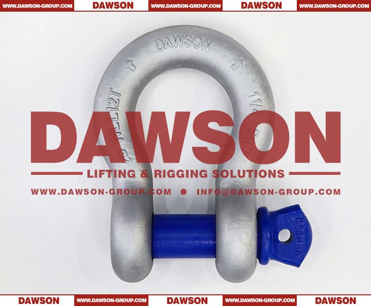 DAWSON Hot Dip Galvanized US Type DG209 Bow Shackle with Screw Pin, S6 High Strength Screw Pin Anchor Shackle - Dawson Group Ltd. - China Manufacturer, Supplier