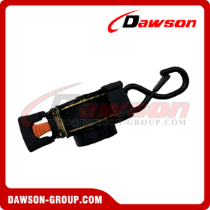 DSSLRS0011 1''X10FT Automatic Retractable Ratchet Tie Down Straps with Non-damping Version and Push Button Release, No Short Belt, 25MMX3.05M MBL 800KGS Cargo Lashing Belt