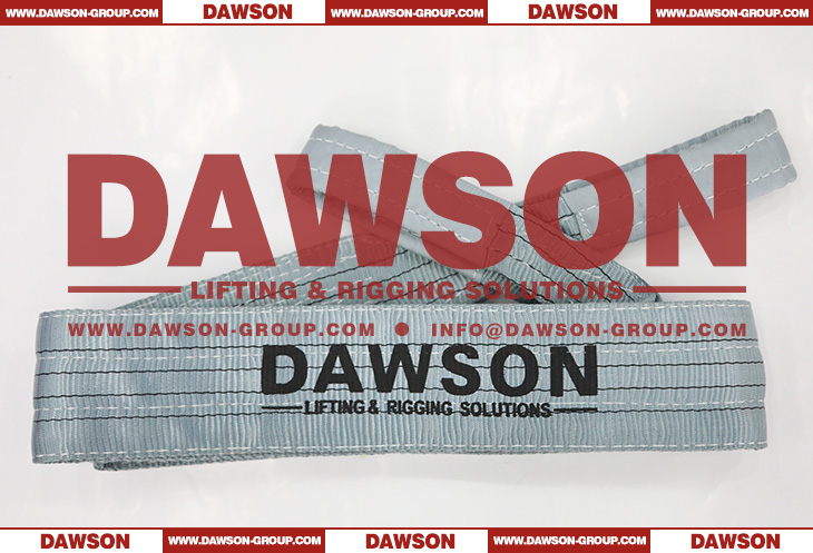 WLL 4 Ton Polyester Webbing Slings - 4000kg Lifting Slings - Dawson Group Ltd. - China Factory