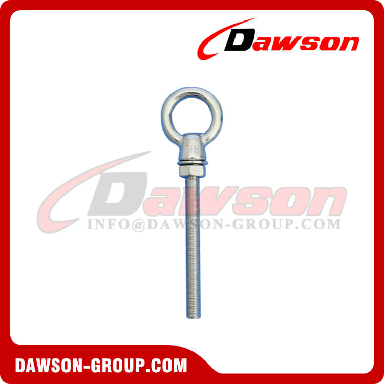 Stainless Steel JIS1169 Eye Bolt Long Shank with Washer Nut