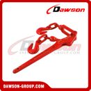 Lever Type Load Binder With Grab Hook, Forged Steel Lever Chain Binder