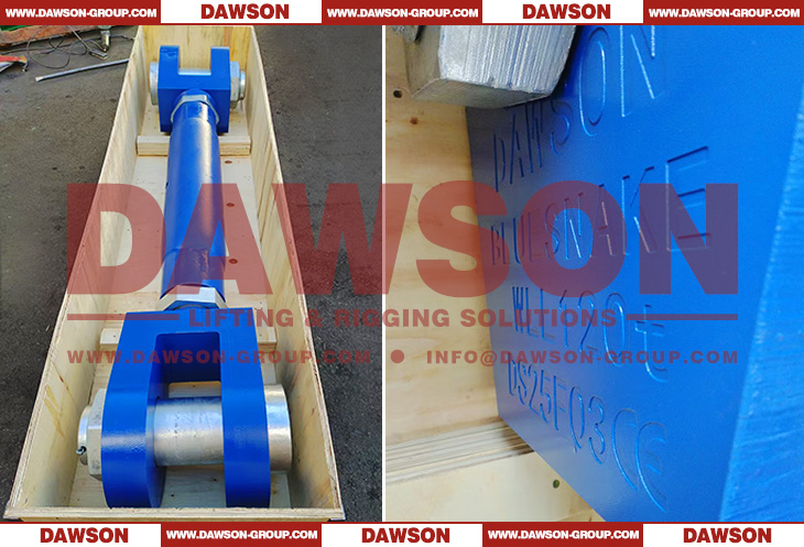 DAWSON&trade; BLUESNAKE&trade; WLL 120T HD Turnbuckle with Jaw & Jaw, Heavy Duty UU Type Lashing Turnbuckle for Tightening - Dawson Group Ltd. - China Manufacturer, Supplier, Factory