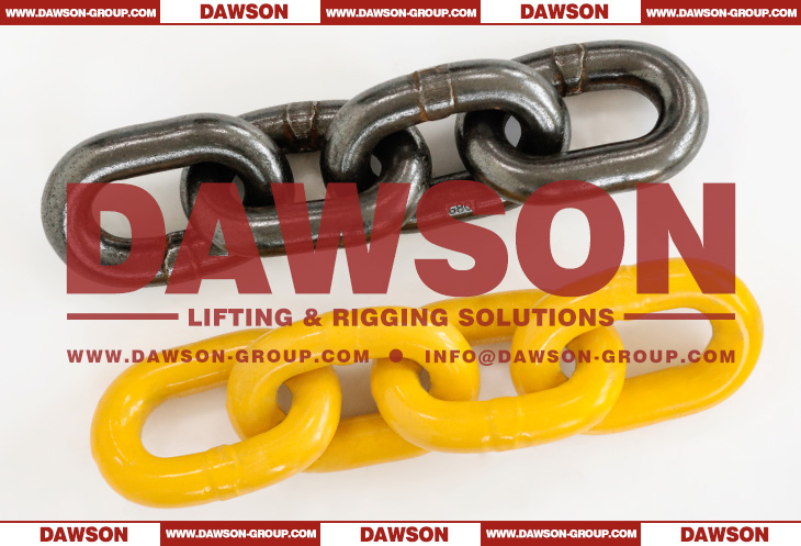 7-28MM Alloy Steel Black Painted Grade 80 Short Fishing Link Chain G80 Fishing Chain - Dawson Group Ltd. - China Supplier, Factory