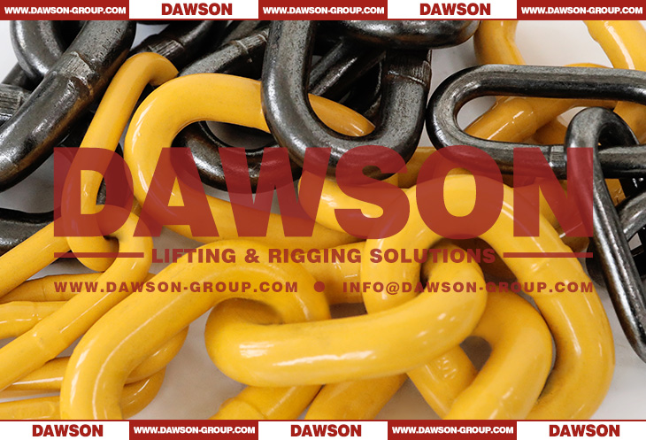 Grade 80 Black Painted Steel Fishing Chain G80 Welded Fishing Chain Long Link Short Link Medium Link Chain - Dawson Group Ltd. - China Manufacturer