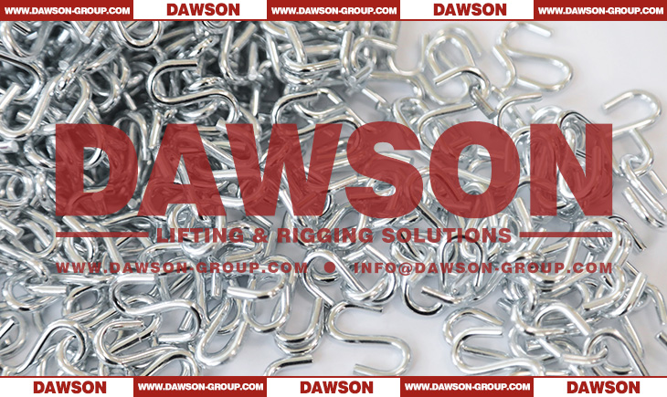 Zinc Plated S-Hook, Steel S Hook - Dawson Group Ltd. - China Manufacturer
