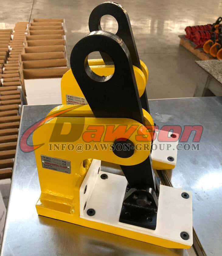 DS-NHK Non-marking Horizontal Lifting Clamp Plate Clamp - Dawson Group Ltd. - China Manufacturer, Supplier