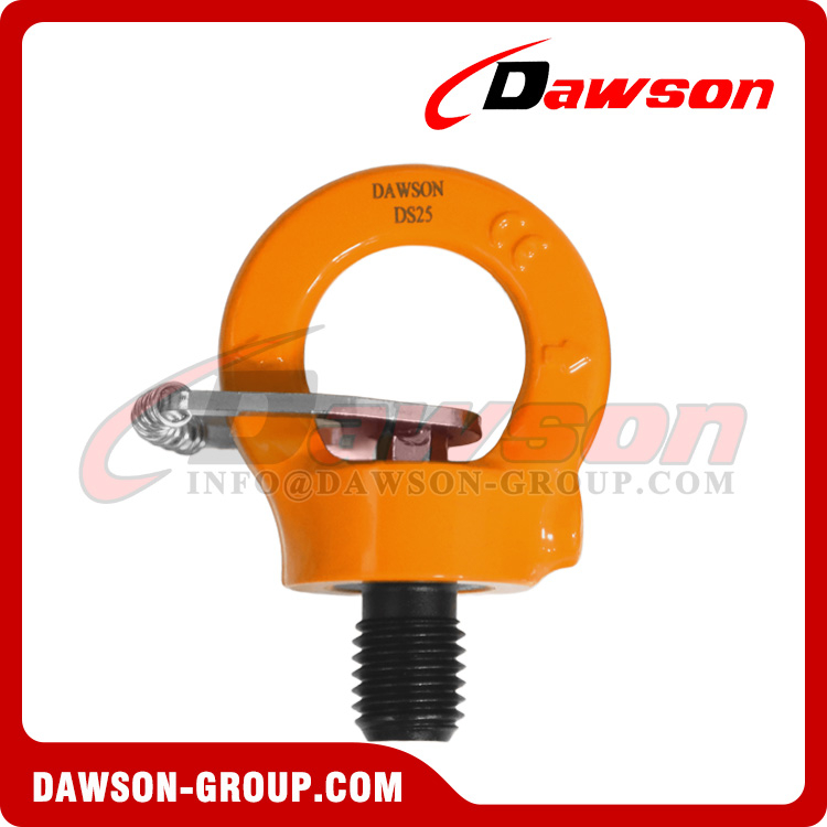  DS084 G80 M6 - M48 WLL 0.3-12T Eye Type Rotating Ring with Key Wrench