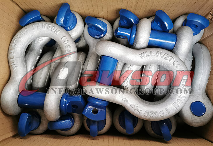 6.5T Low Price Galvanized Bow Shackle with Safety Pin - Dawson Group Ltd. - China Manufacturer, Supplier, Factory