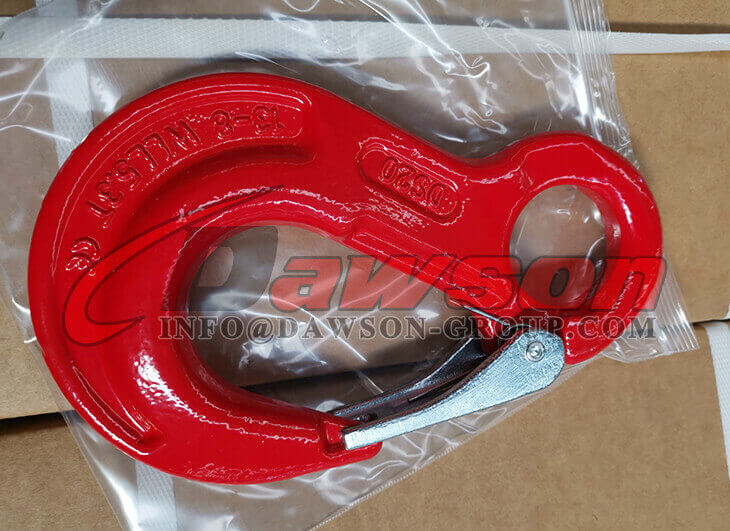 Eye Sling Hook with Latch for Lifting Chain Sling - Dawson Group Ltd. - China Manufacturer, Supplier, Factory
