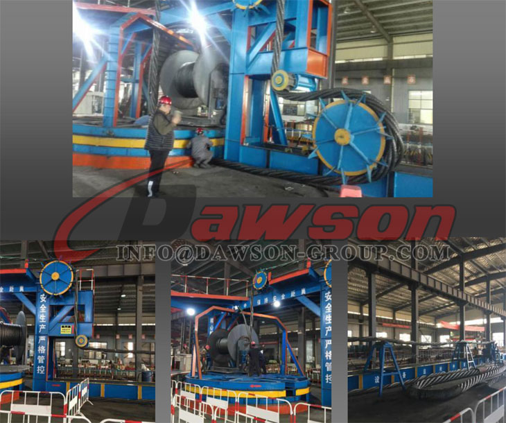 Sling Machine Rope Tech Grommet Wire Rope Sling Machine - Dawson Group Ltd. - China ...