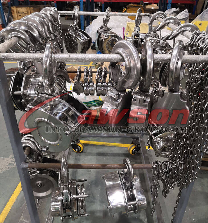DS-ST-C Stainless Steel Chain Hoist, SS Chain Block, Lifting Equipments - Dawson Group Ltd. - China Manufacturer, Supplier