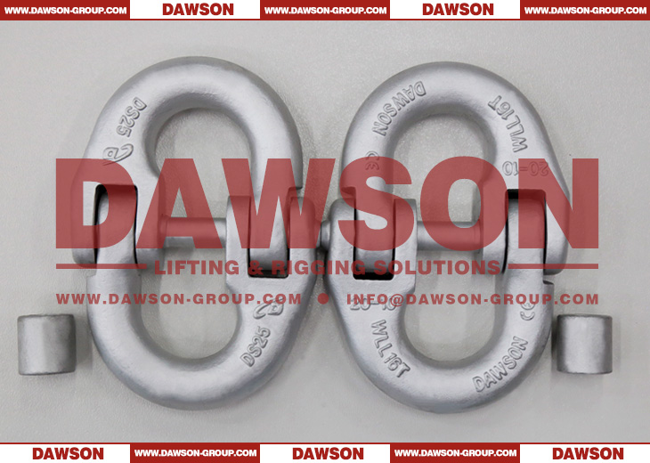 DS1001 G100 Dacromet European Type Connecting Link Hammer Lock Chain Connector for Fishing & Trawling - Dawson Group Ltd. - China Factory