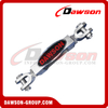 Heavy Duty Open Turnbuckle with Jaw & Jaw UU Type Lashing Turnbuckle