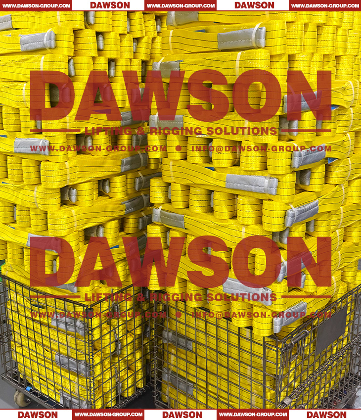 WLL 3 Ton Polyester Webbing Slings - Lifting Slings, 3000KG Flat Websling - Dawson Group Ltd. - China Manufacturer, Supplier