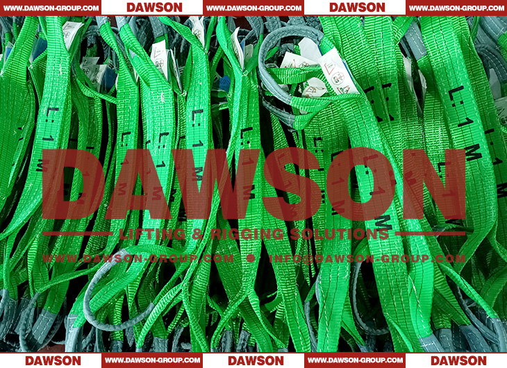 WLL 2 Ton 2000kg Polyester Webbing Slings - Lifting Slings - Dawson Group Ltd. - China Factory, Supplier, Manufacturer