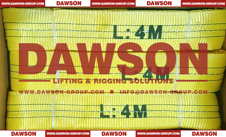 WLL 3 Ton 3000kg Polyester Webbing Slings - Lifting Slings - Dawson Group Ltd. - China Factory, Supplier