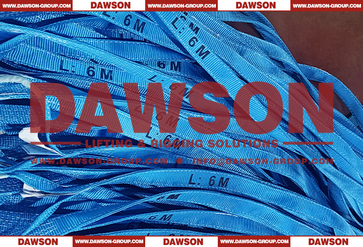 WLL 8 Ton 8000kg Polyester Webbing Slings - Lifting Slings - Dawson Group Ltd. - China Manufacturer, Supplier, Factory