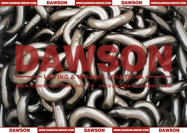EN818-2 Grade 80 Alloy Lifting Chain, G80 Lifting Chain, Grade 80 Short Link Chain for Chain Slings - Dawson Group Ltd. - China Manufacturer, Supplier, Factory