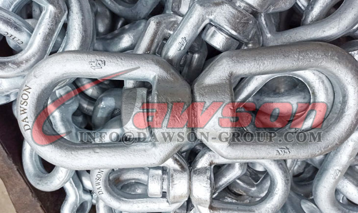 Drop-Forged Galvanized Swivels