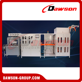 DS-HKCM-828-UV60-WPS Fully Automatic Webbing Cutting, Winding And Strapping Machine for Cargo Lashing Straps