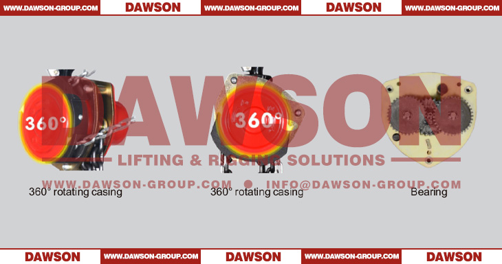 DSVR 360&deg; Hand Chain Hoist with Rotatable Hand Chain, 360 Degrees Lifting Chain Blocks - Dawson Group Ltd. - China Factory