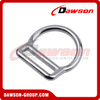 DSJ-3015-1 Outdoor Climb Fall Protection Bent D-Ring, Forged Steel Safety Bending D Ring